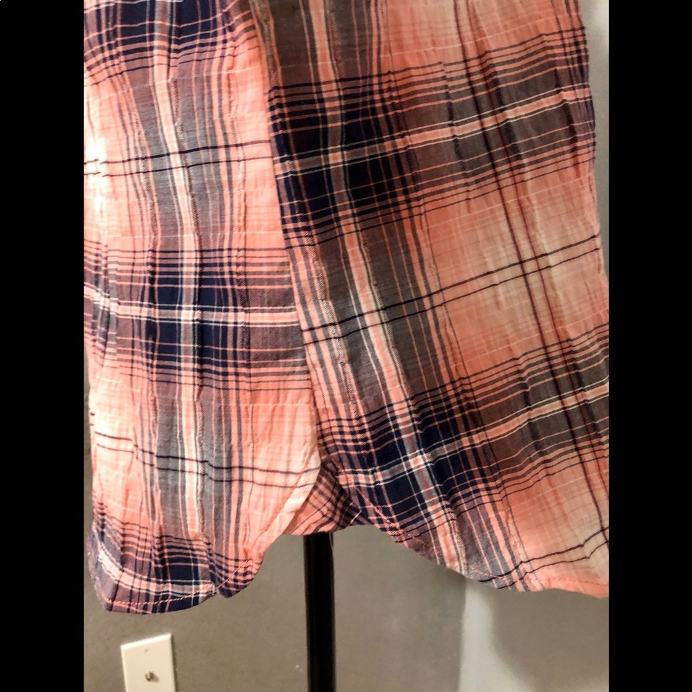 NWT Tommy Hilfiger Plaid Button Down Shirt - Picture 5 of 7